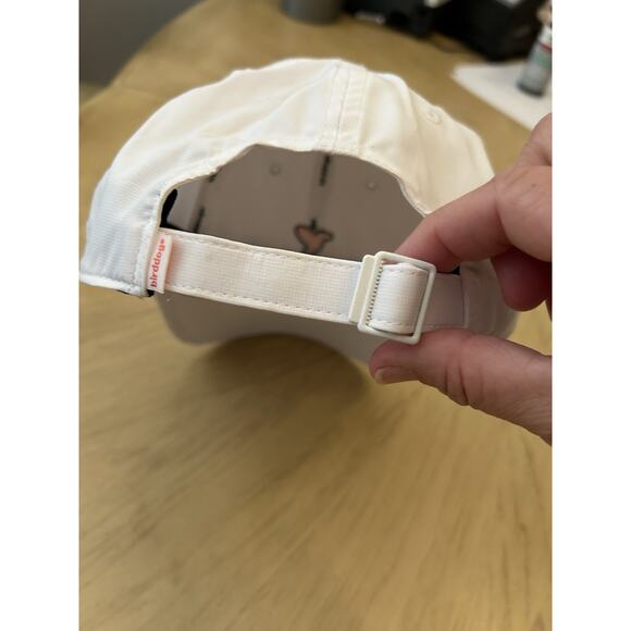 Birddogs Hat white bird logo orange LOGO Cap Strap back Adjustable Lightweight - Picture 5 of 6